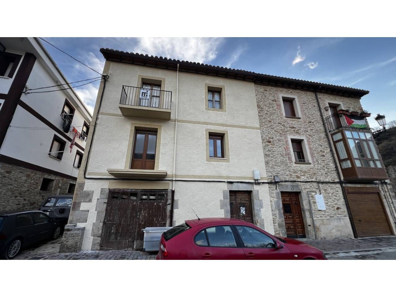 Exterior view of Flat for sale in Espinosa de los Monteros  with Storage room, Furnished and Balcony