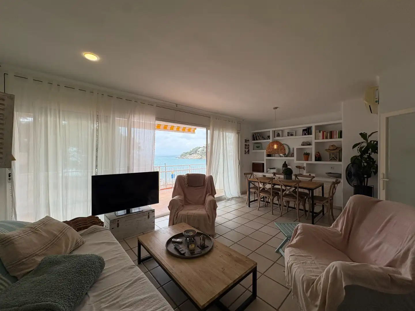 Living room of Buildings for sale in Roses