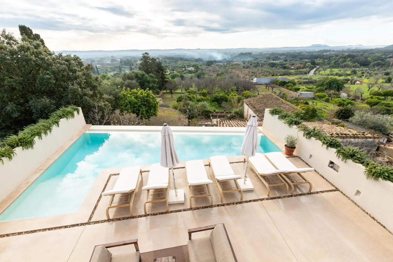 Piscina de Casa o chalet en venta en Búger con Aire acondicionado, Calefacción y Jardín privado