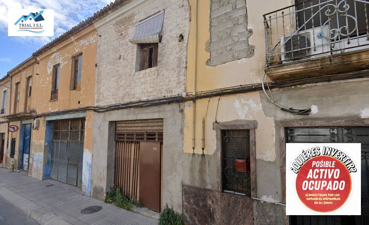 Vista exterior de Casa adosada en venda en Guadassuar