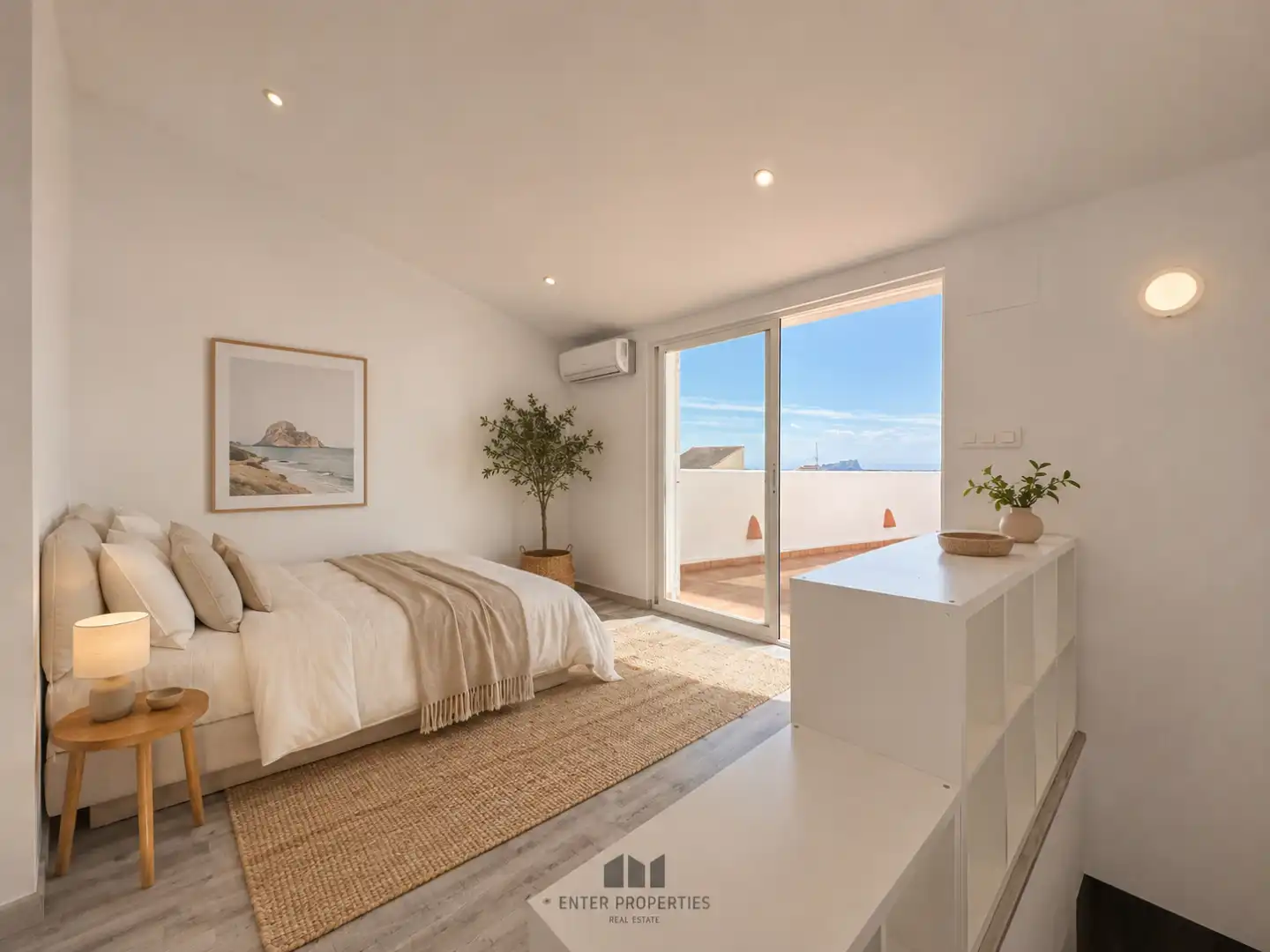 Habitación de Finca rústica en venta en Benitachell / El Poble Nou de Benitatxell con Aire acondicionado y Calefacción