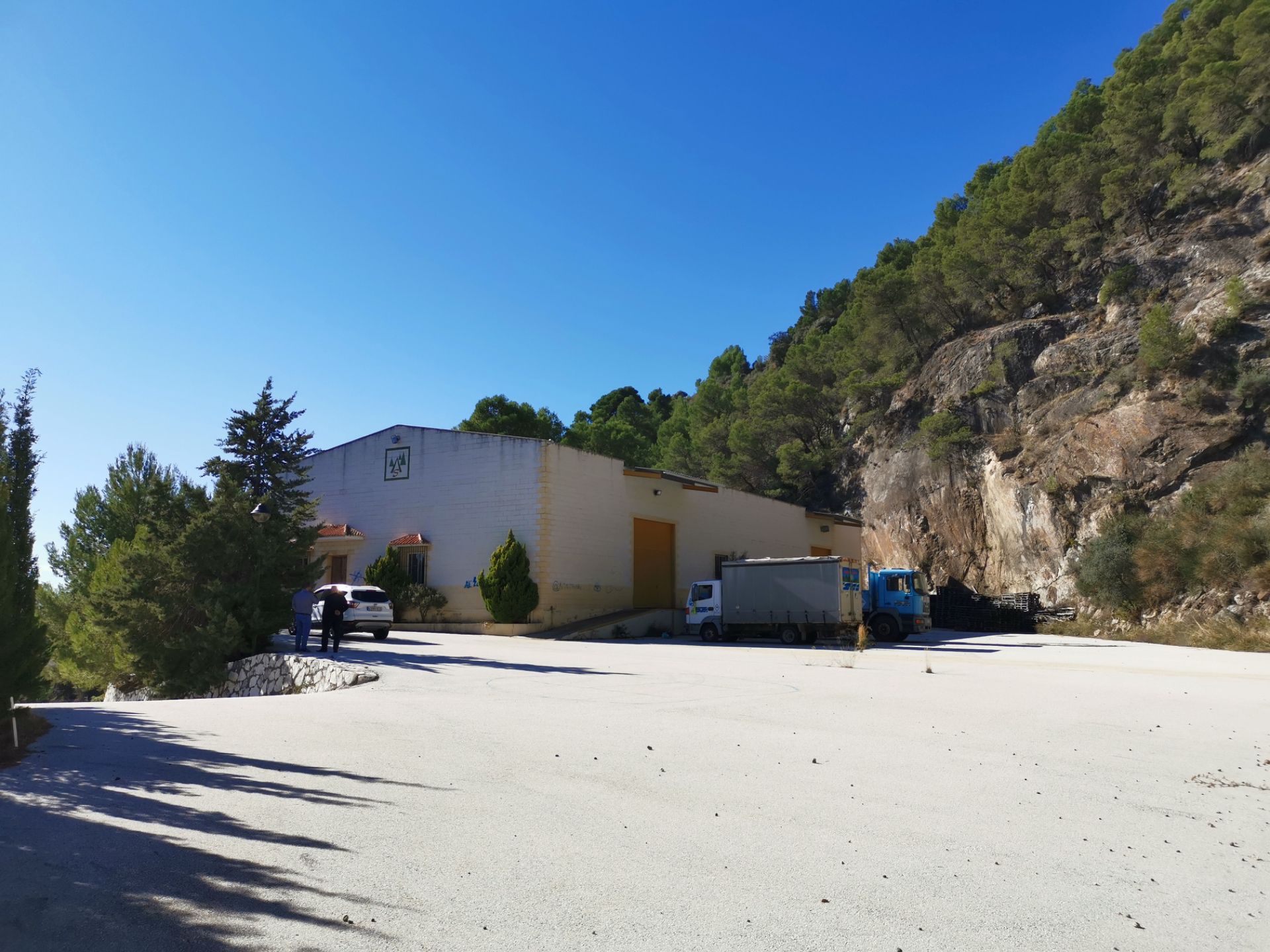 Exterior view of Industrial buildings for sale in Casarabonela  with Alarm