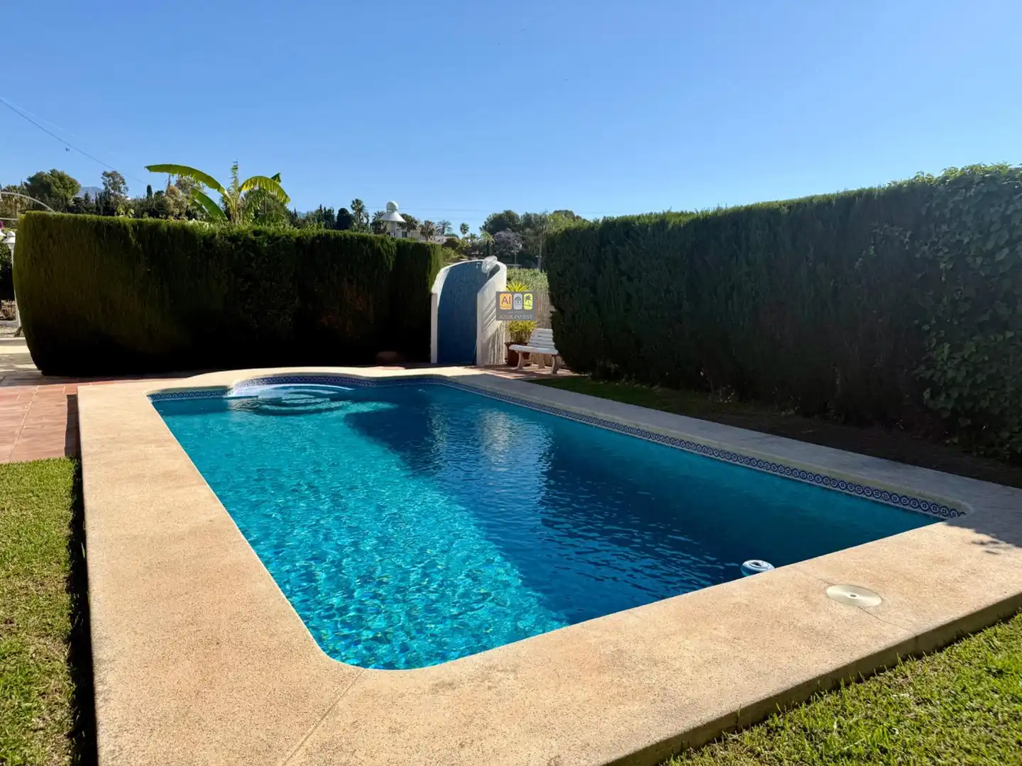 Piscina de Casa o chalet de alquiler en L'Alfàs del Pi con Aire acondicionado, Calefacción y Jardín privado