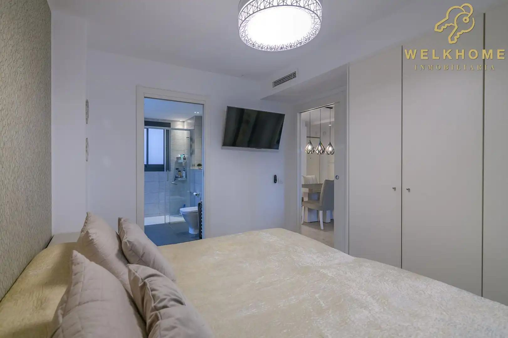 Bedroom of Attic for sale in Castelldefels  with Air Conditioner, Heating and Terrace