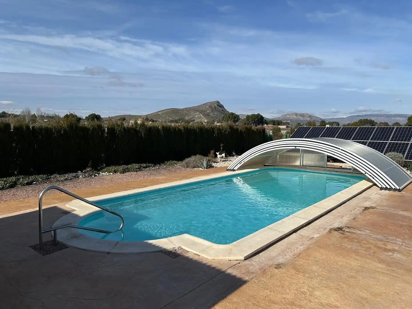 Piscina de Casa o chalet en venta en Villena con Jardín privado, Terraza y Piscina