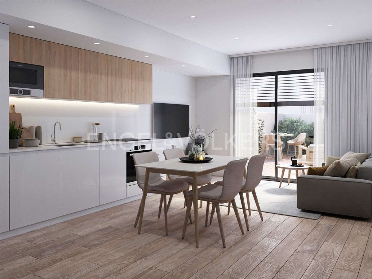 Kitchen of Attic for sale in L'Hospitalet de Llobregat  with Air Conditioner, Heating and Parquet flooring