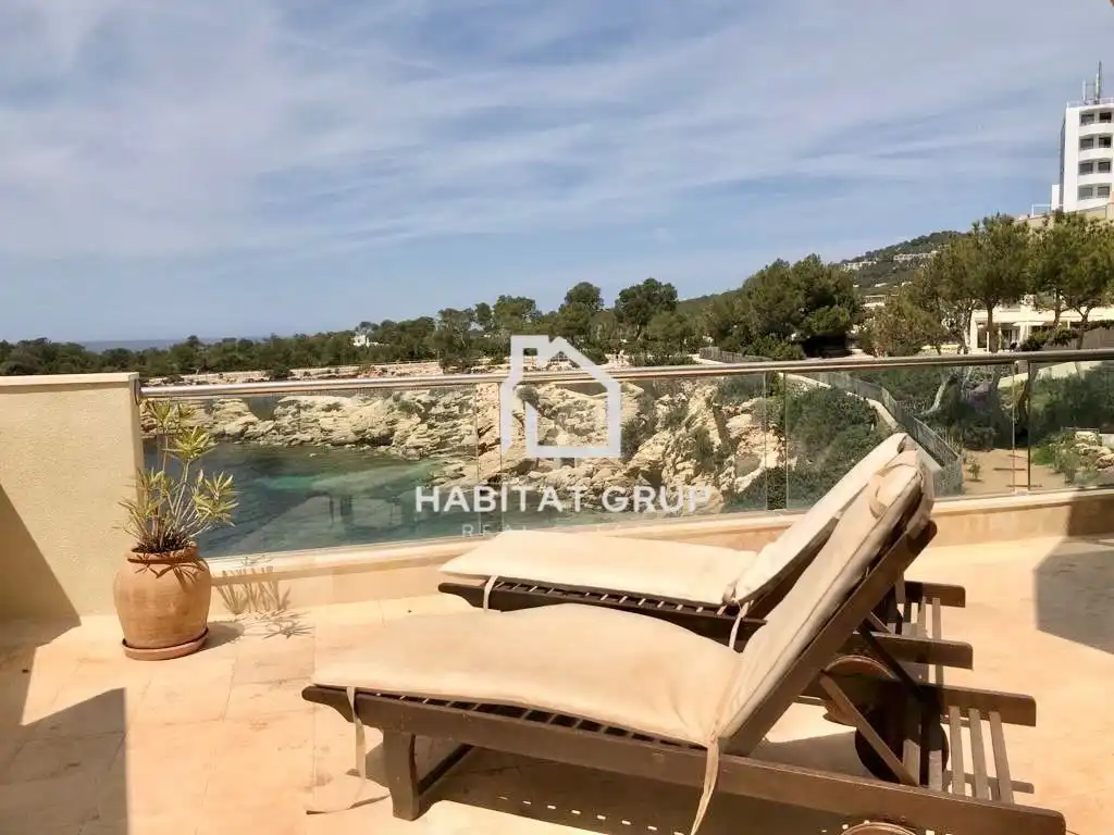 Terrace of Attic for rent in Sant Antoni de Portmany  with Air Conditioner, Heating and Terrace