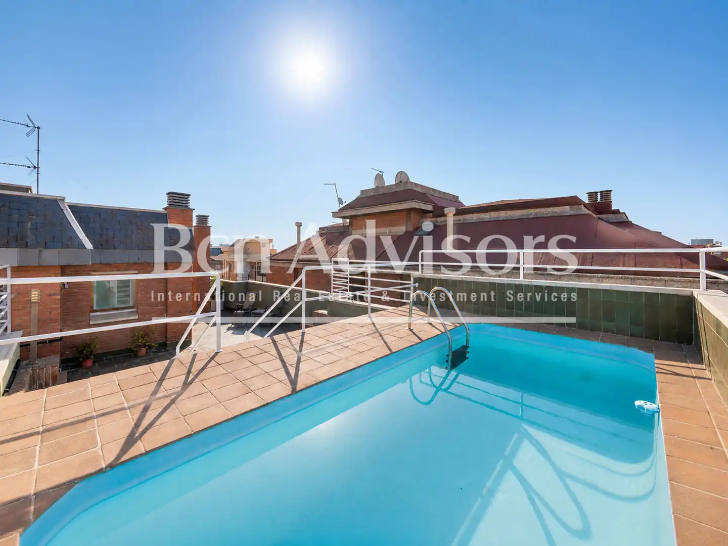 Piscina de Àtic en venda en Barcelona amb Aire condicionat, Calefacció i Parquet