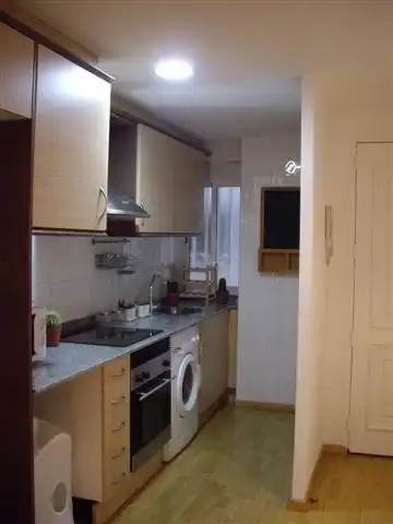 Küche von Wohnung zur Miete in Valencia mit Klimaanlage