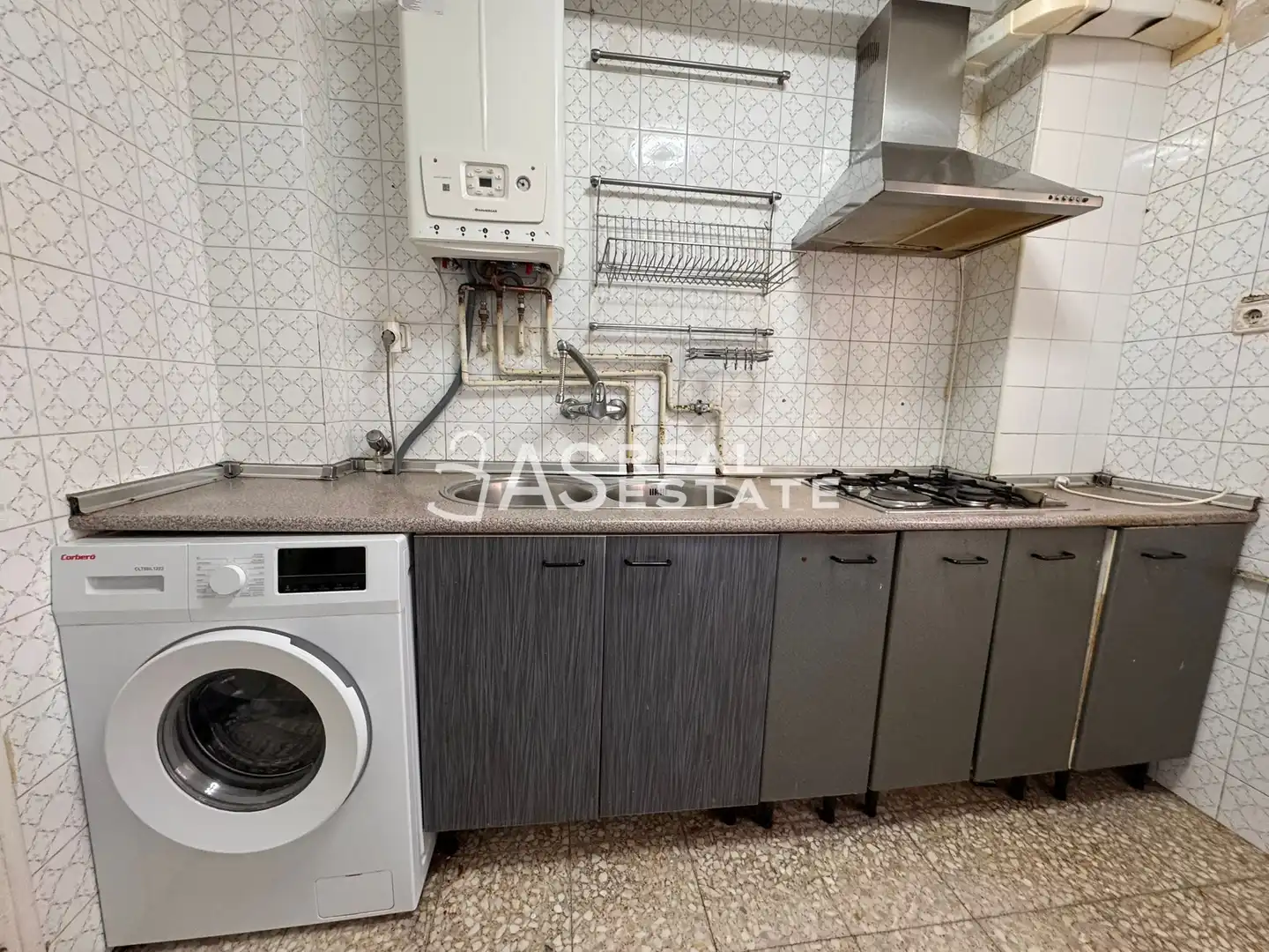 Cocina de Piso en venta en Madrid con Terraza y Amueblado