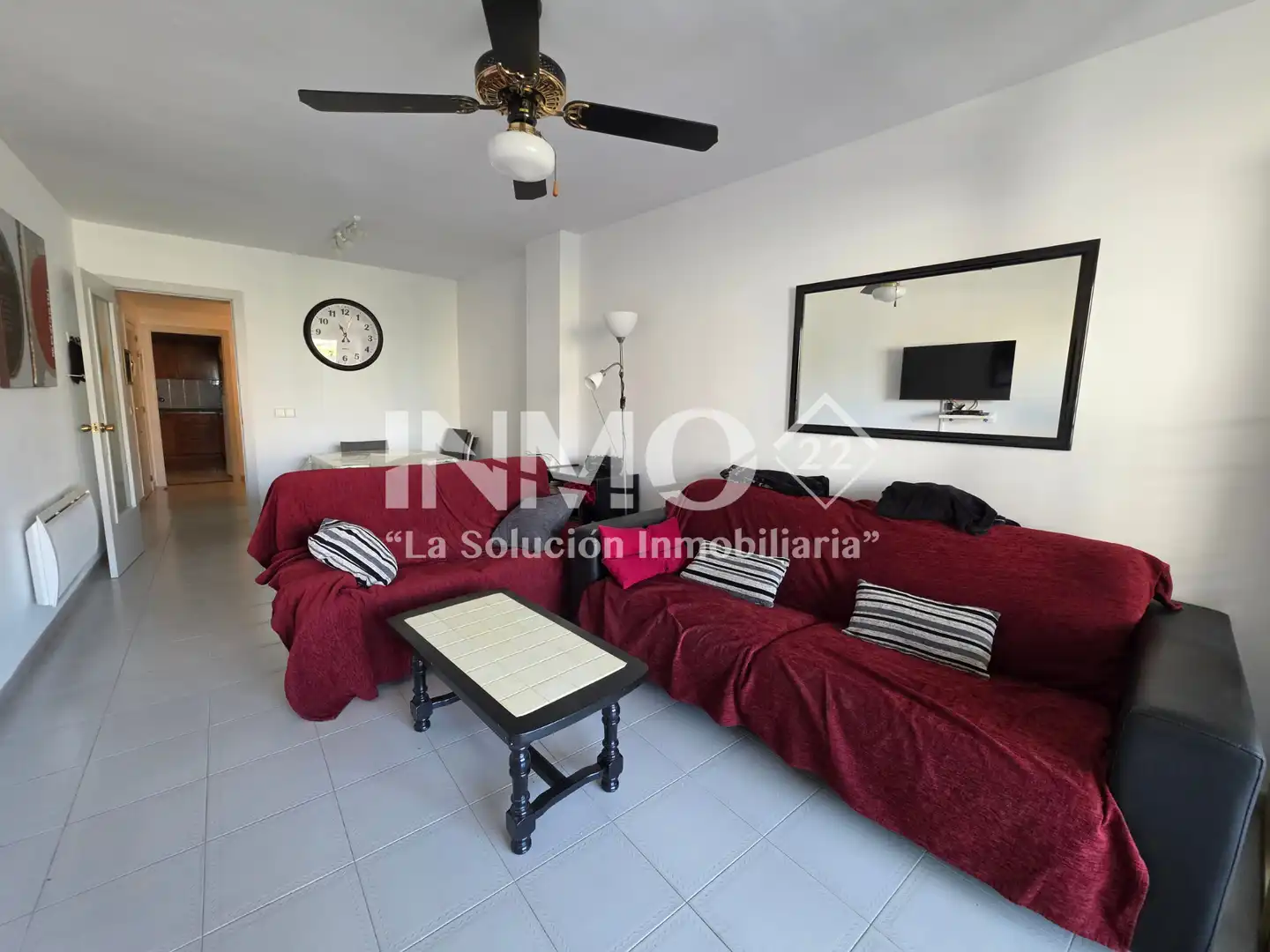 Living room of Apartments for sale in Cambrils  with Air Conditioner, Terrace and Furnished