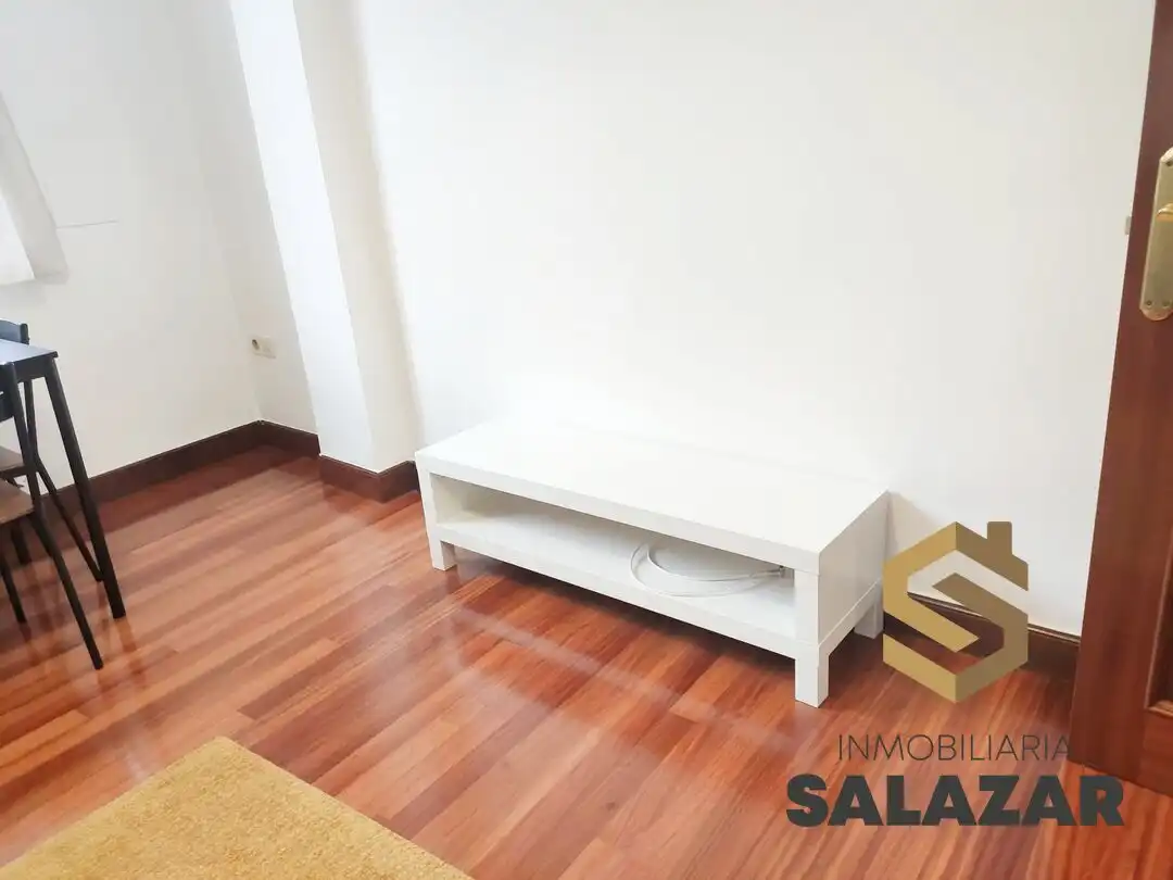 Sala d'estar de Pis en venda en Bilbao  amb Calefacció i Jardí privat