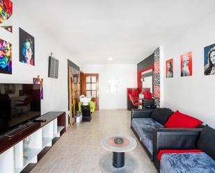 Living room of Flat for sale in Roquetas de Mar  with Private garden, Terrace and Community pool