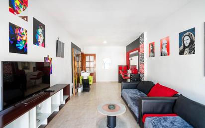 Living room of Flat for sale in Roquetas de Mar  with Private garden, Terrace and Community pool