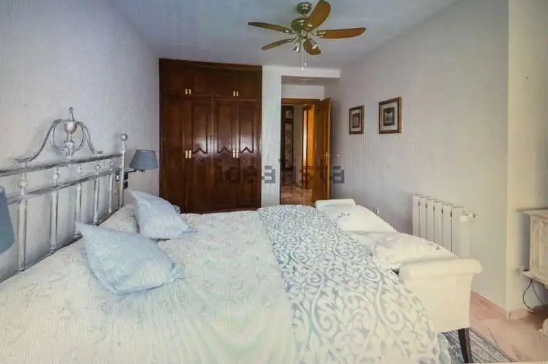 Bedroom of Houses for sale in Roquetas de Mar  with Air Conditioner, Heating and Private garden
