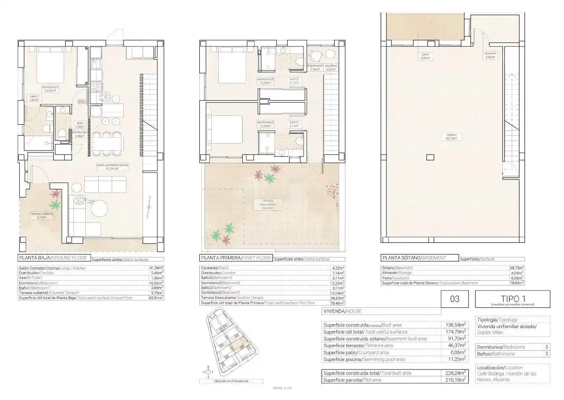 Villa avec piscine à vendre à Calle BODEGA, imagen 60