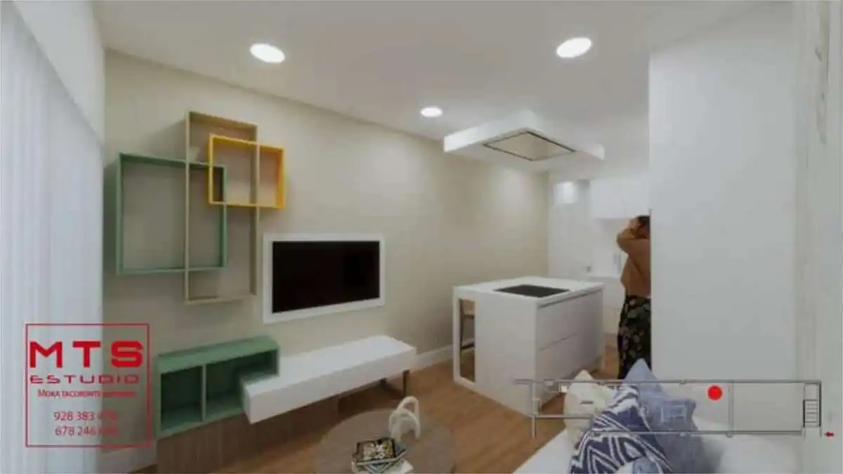 Sala de estar de Piso en venta en Arucas con Terraza y Trastero