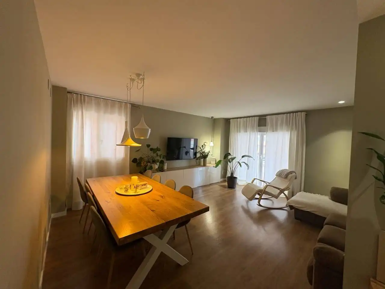 Living room of Flat for sale in Alicante / Alacant  with Air Conditioner, Heating and Storage room