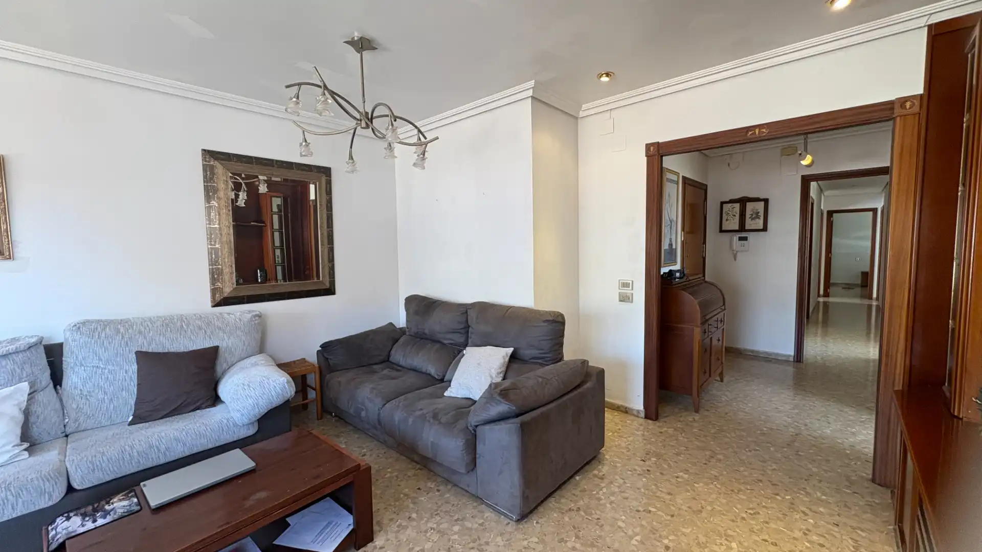 Sala de estar de Piso en venta en Burriana / Borriana con Trastero y Balcón