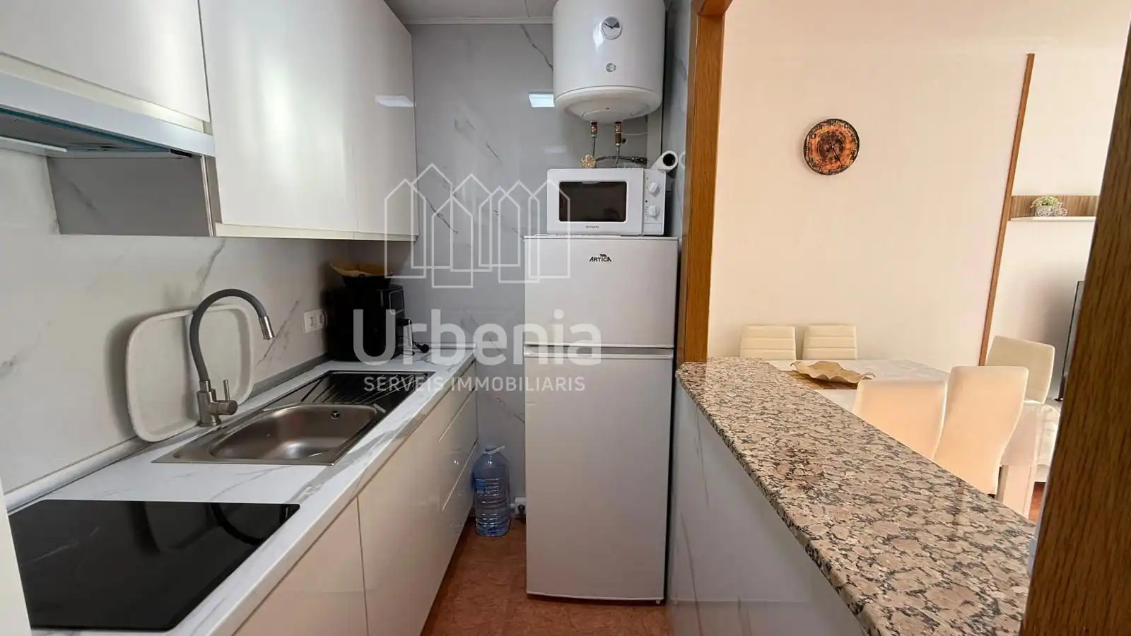 Küche von Wohnung zum Verkauf in Malgrat de Mar mit Klimaanlage, Heizung und Terrasse