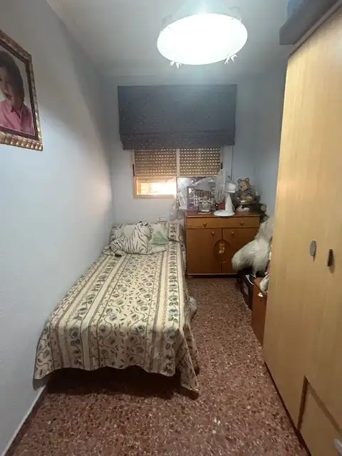 Schlafzimmer von Wohnung zum Verkauf in Corbera mit Abstellraum, Möbliert und Waschmaschine