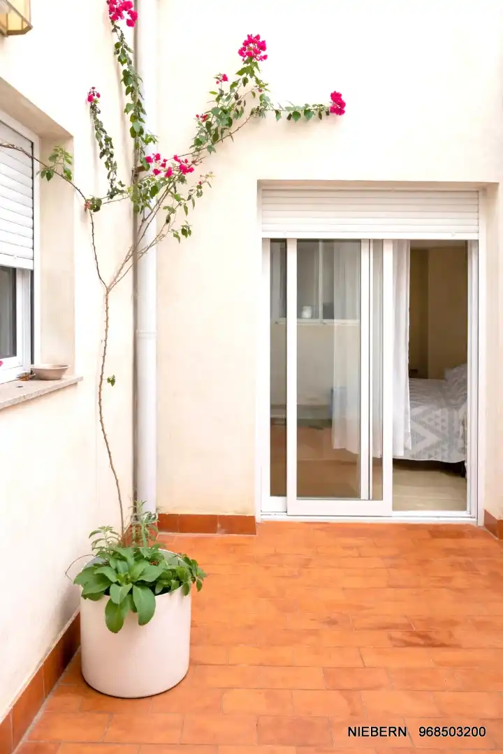 Außenansicht von Einfamilien-Reihenhaus zur Miete in La Unión mit Klimaanlage, Terrasse und Möbliert