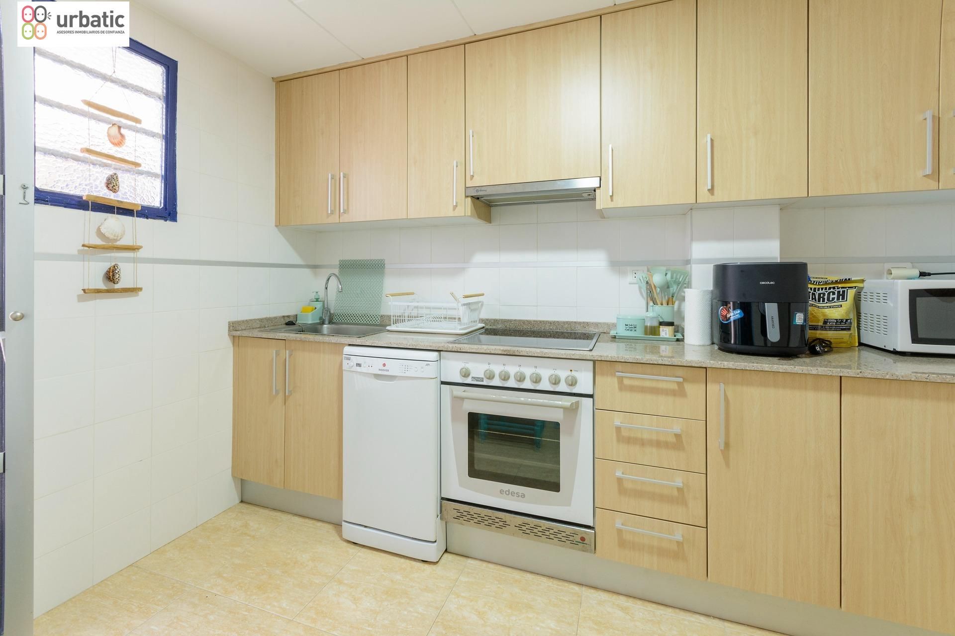 Cocina de Apartamento en venta en Bellreguard con Terraza y Amueblado