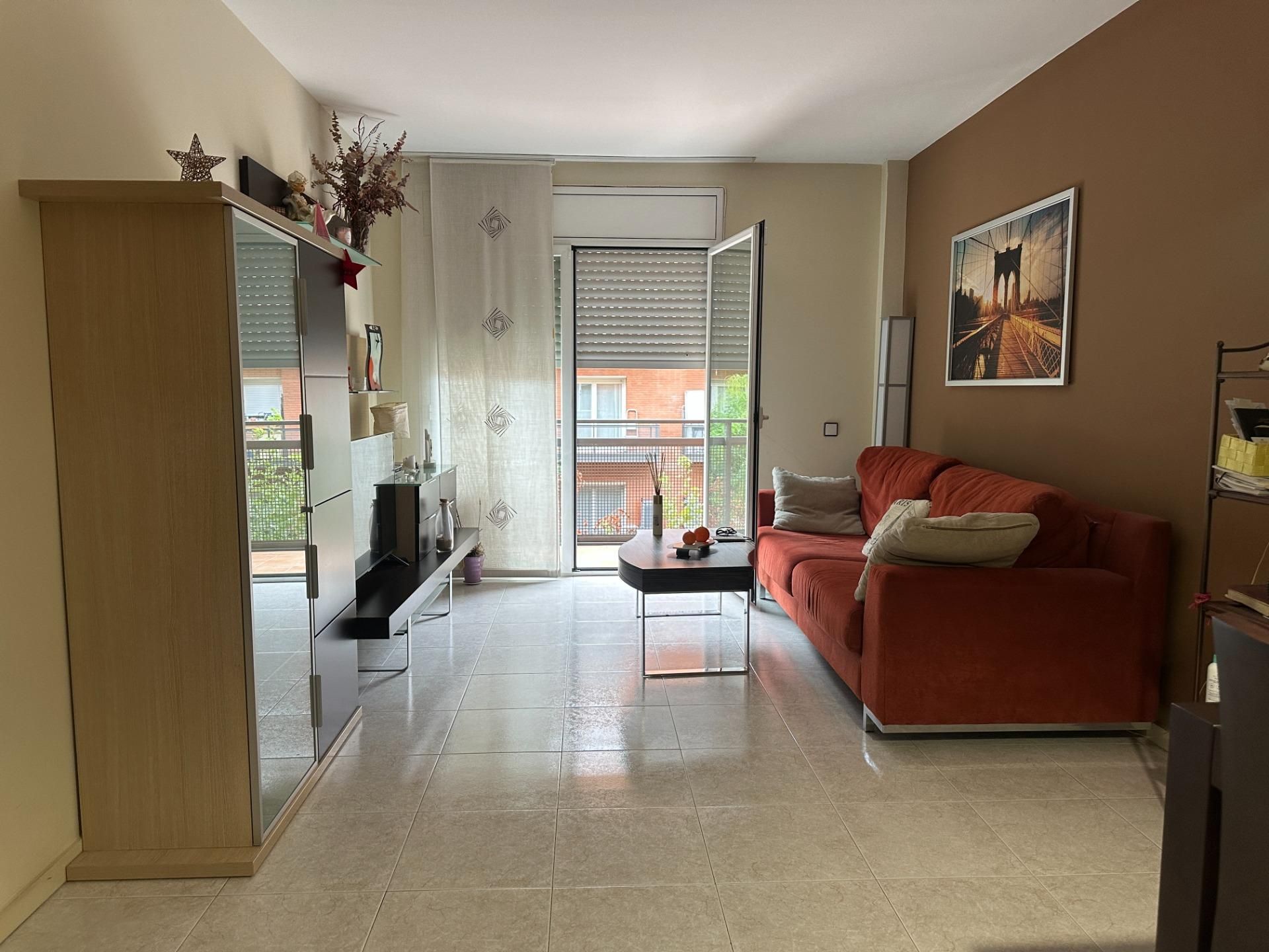 Living room of Flat for sale in Granollers  with Heating, Terrace and Balcony