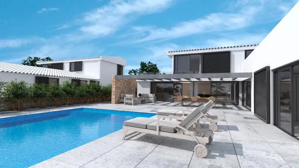 Villa con piscina in vendita a Cala Blanca