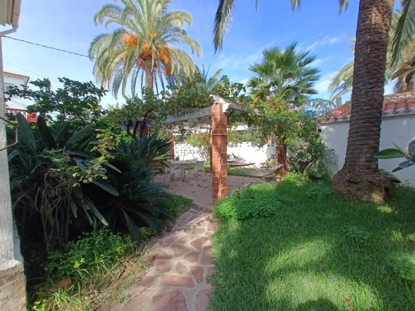 Jardí de Casa o xalet en venda en Dénia amb Calefacció, Jardí privat i Terrassa