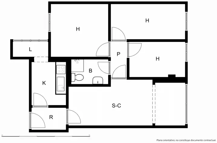 Wohnung zum Verkauf in Getafe