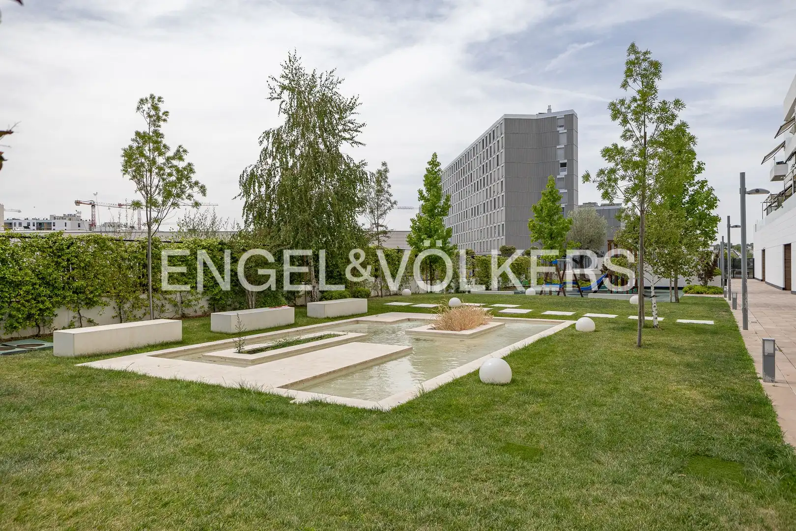 Terrace of Attic for rent in Madrid  with Air Conditioner, Heating and Private garden