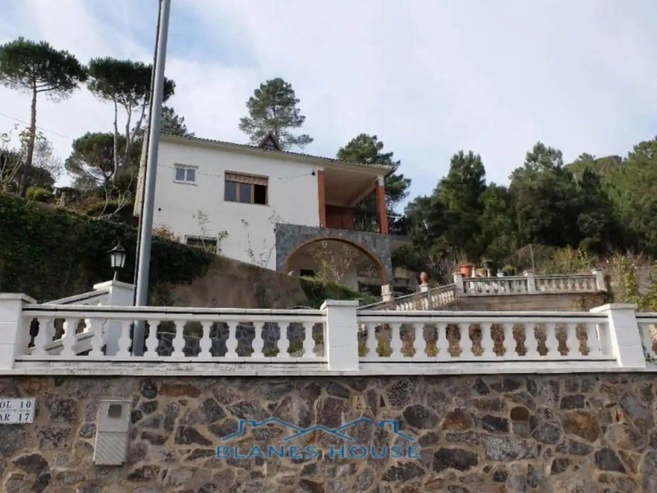 Vista exterior de Casa adosada en venda en Massanes