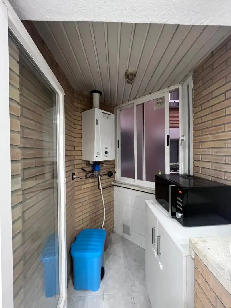 Terraza de Apartamento de alquiler en Ciudad Real con Aire acondicionado, Calefacción y Amueblado