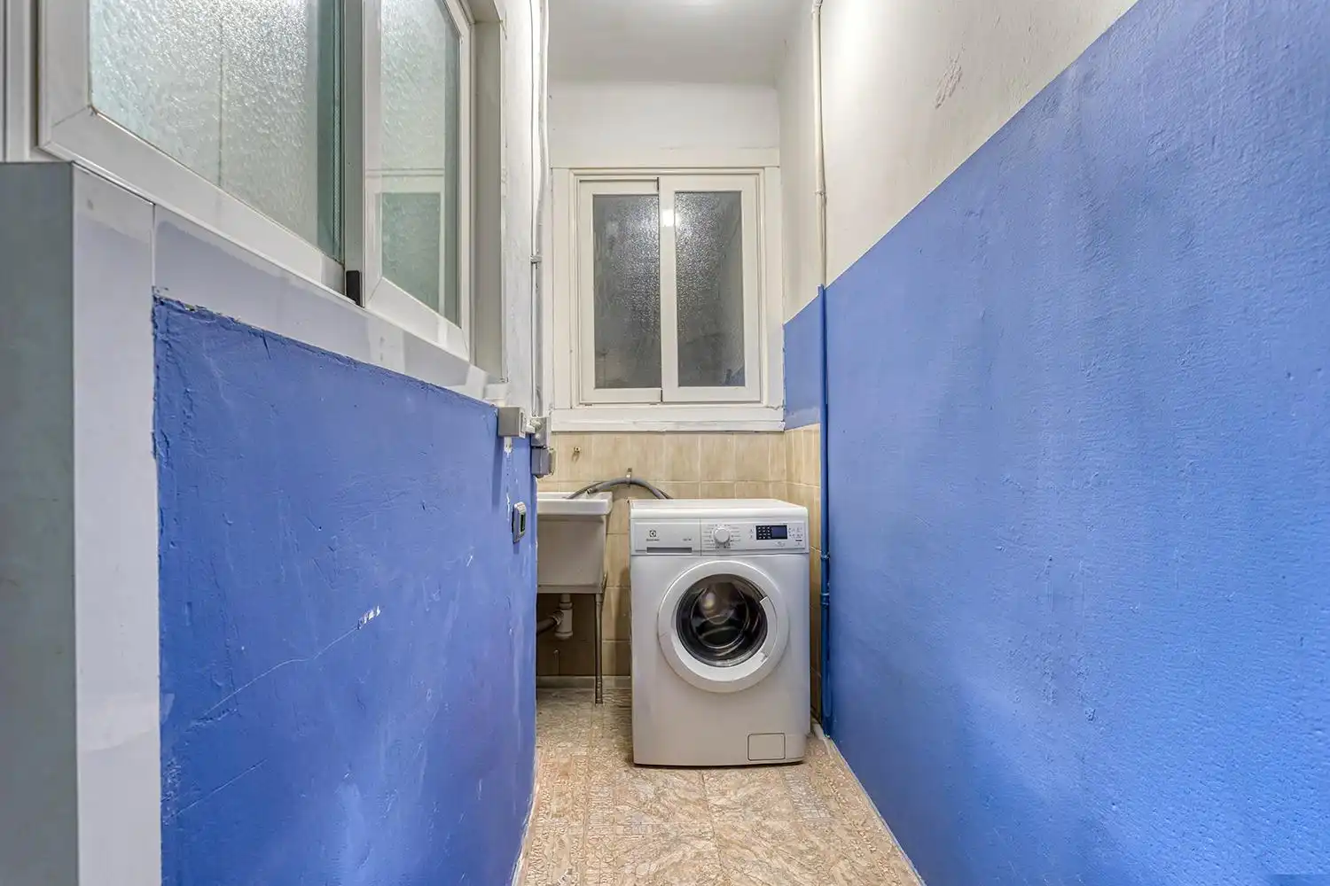 Badezimmer von Wohnung zum Verkauf in Santa Margarida de Montbui mit Heizung, Terrasse und Abstellraum