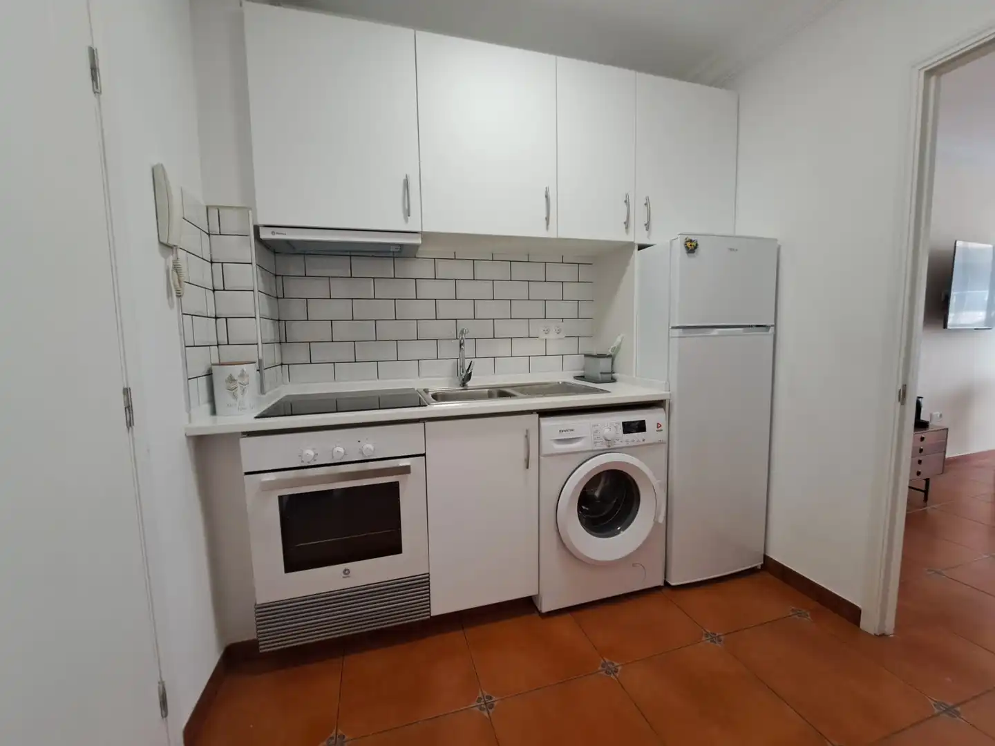 Cocina de Apartamento de alquiler en Puerto de la Cruz con Piscina, Amueblado y Balcón