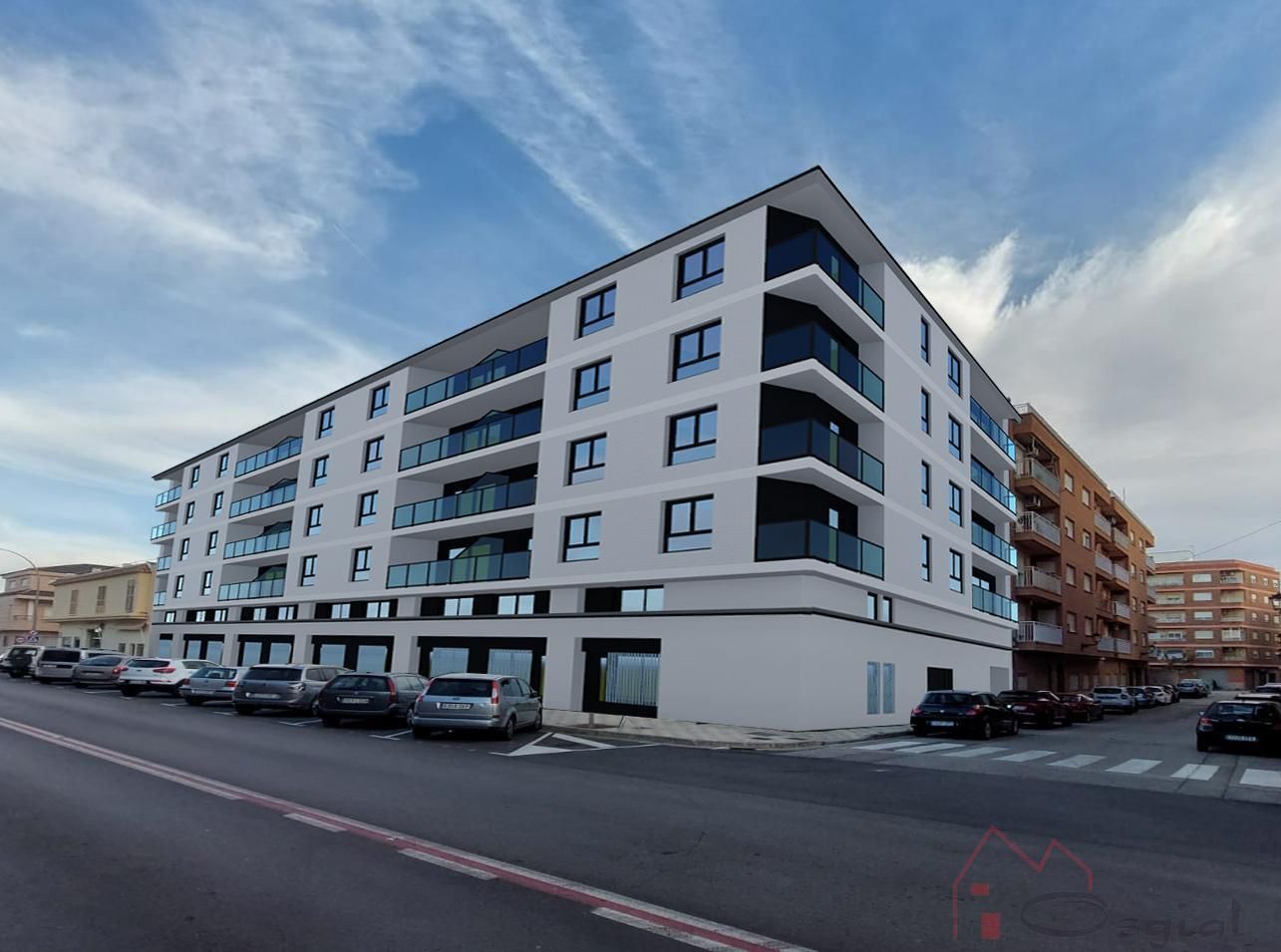 Vista exterior de Àtic en venda en Alcàsser amb Aire condicionat i Terrassa