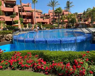 Swimming pool of Apartment for sale in Estepona  with Air Conditioner and Terrace