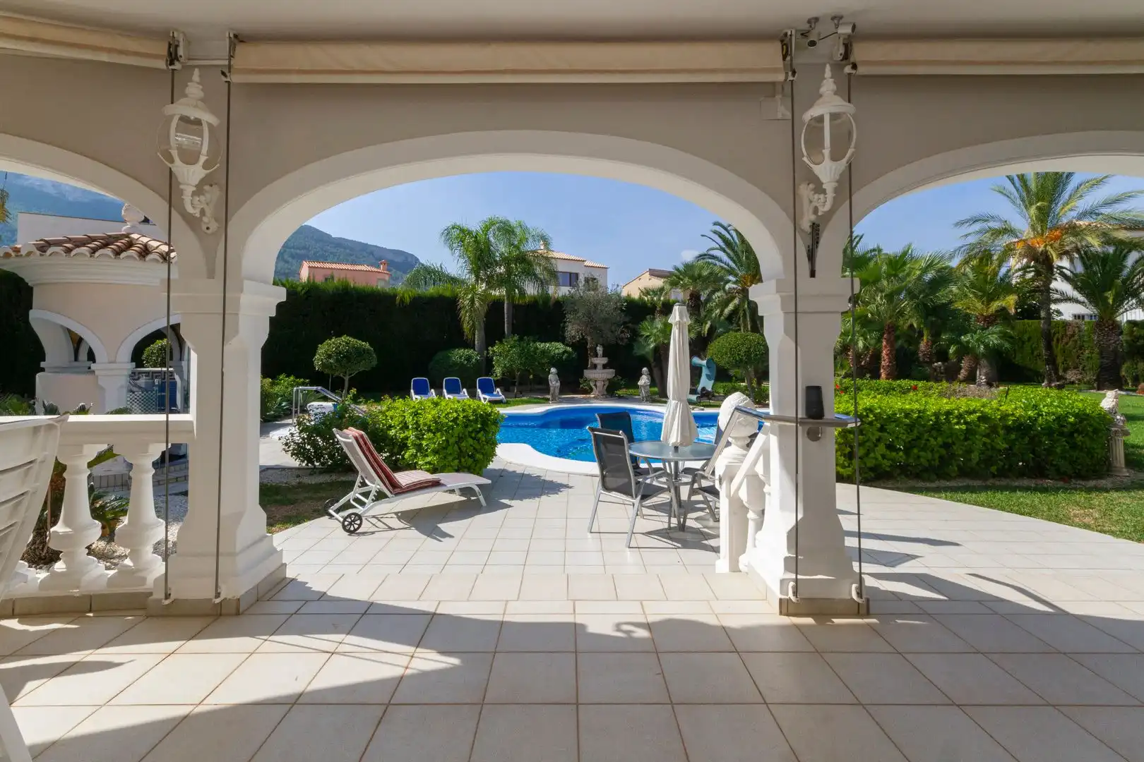 Garden of Houses for sale in Dénia  with Air Conditioner, Heating and Private garden