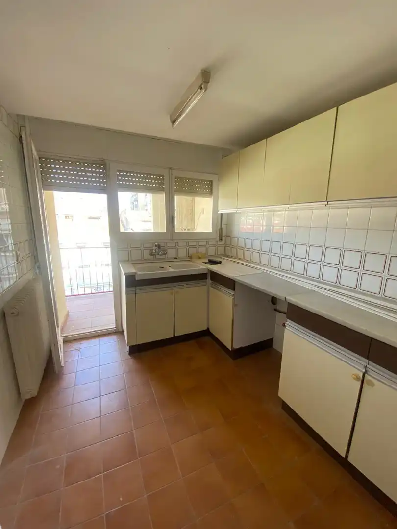 Kitchen of Attic for sale in Girona  with Heating, Terrace and Storage room