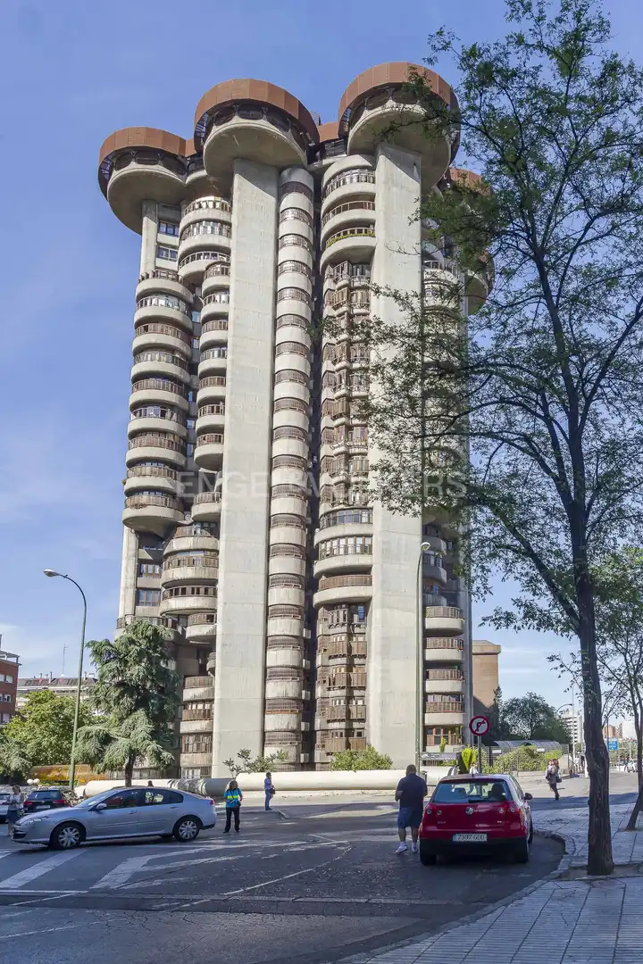 Exterior view of Flat for rent in Madrid  with Air Conditioner, Heating and Furnished
