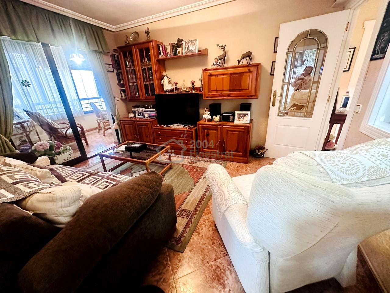 Living room of Apartment for sale in Finestrat  with Air Conditioner, Private garden and Terrace