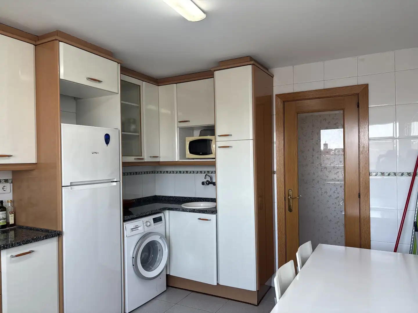 Cocina de Piso de alquiler en Sabadell con Calefacción y Amueblado