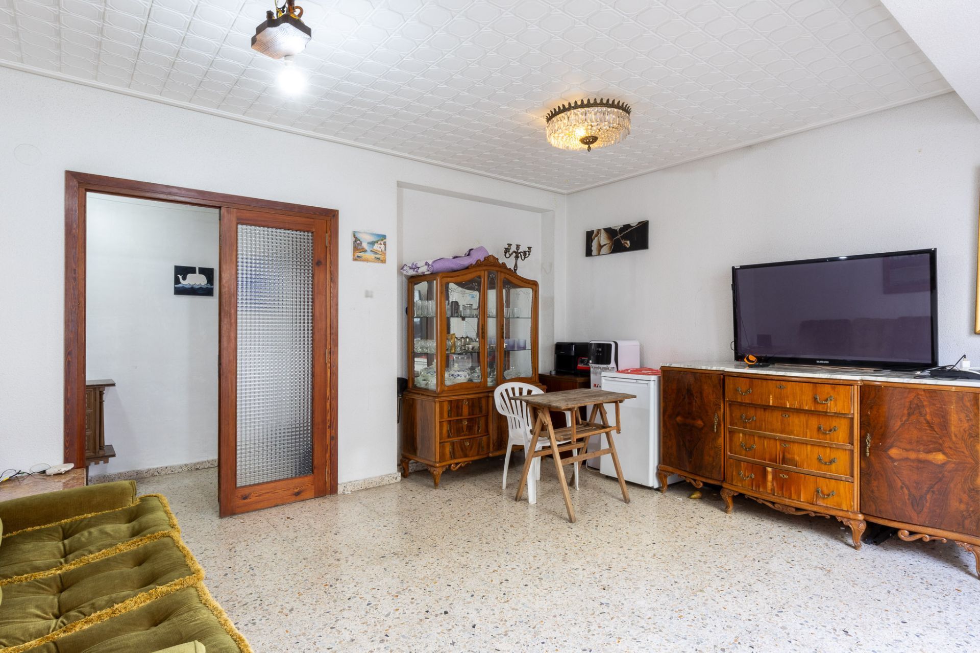 Living room of Flat for sale in Sueca  with Terrace and Storage room