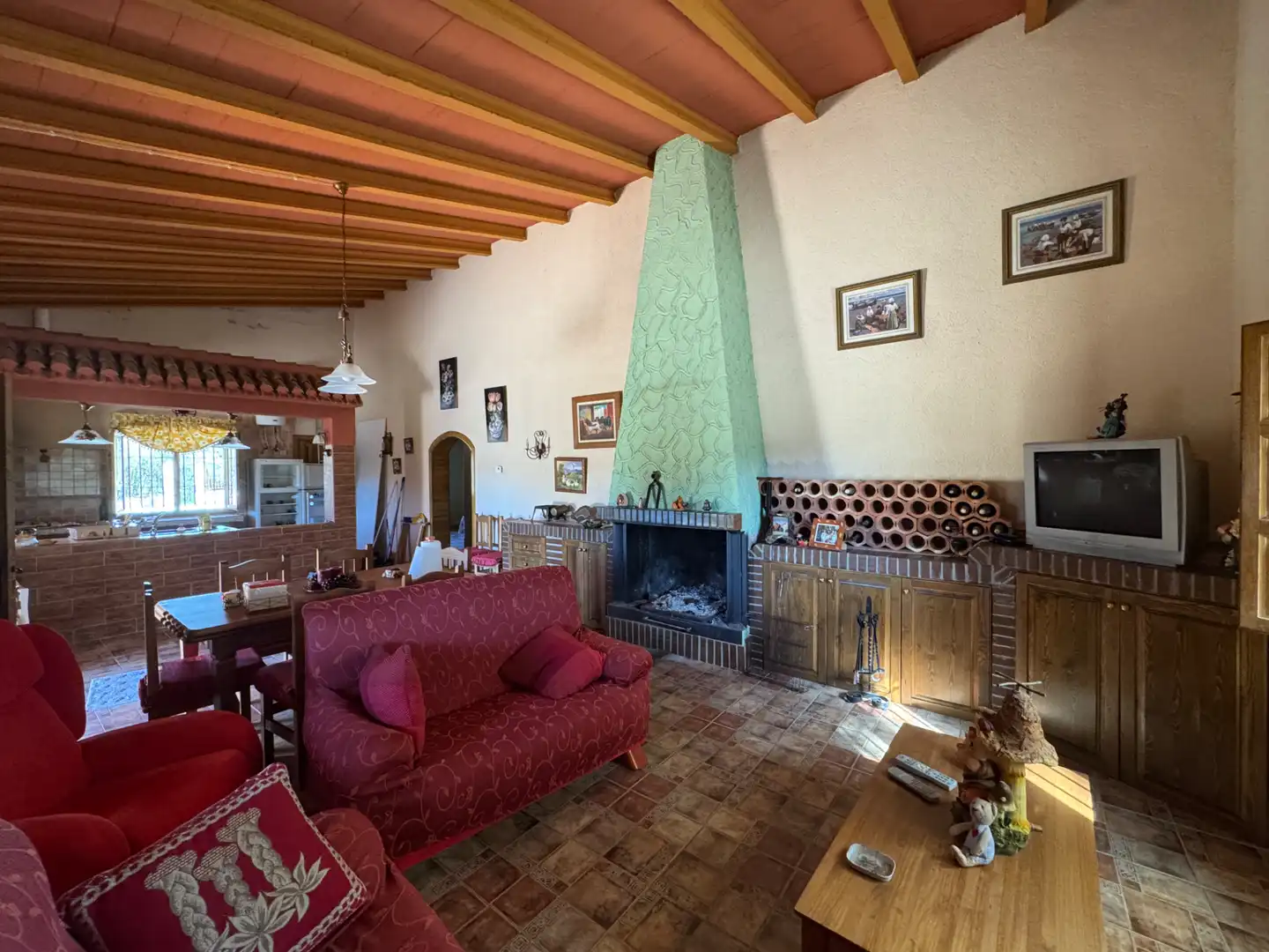 Sala de estar de Casa o chalet en venta en Cehegín con Aire acondicionado, Calefacción y Jardín privado