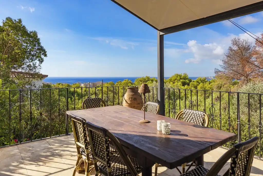 Terraza de Casa o chalet en venta en Calvià con Aire acondicionado, Jardín privado y Terraza