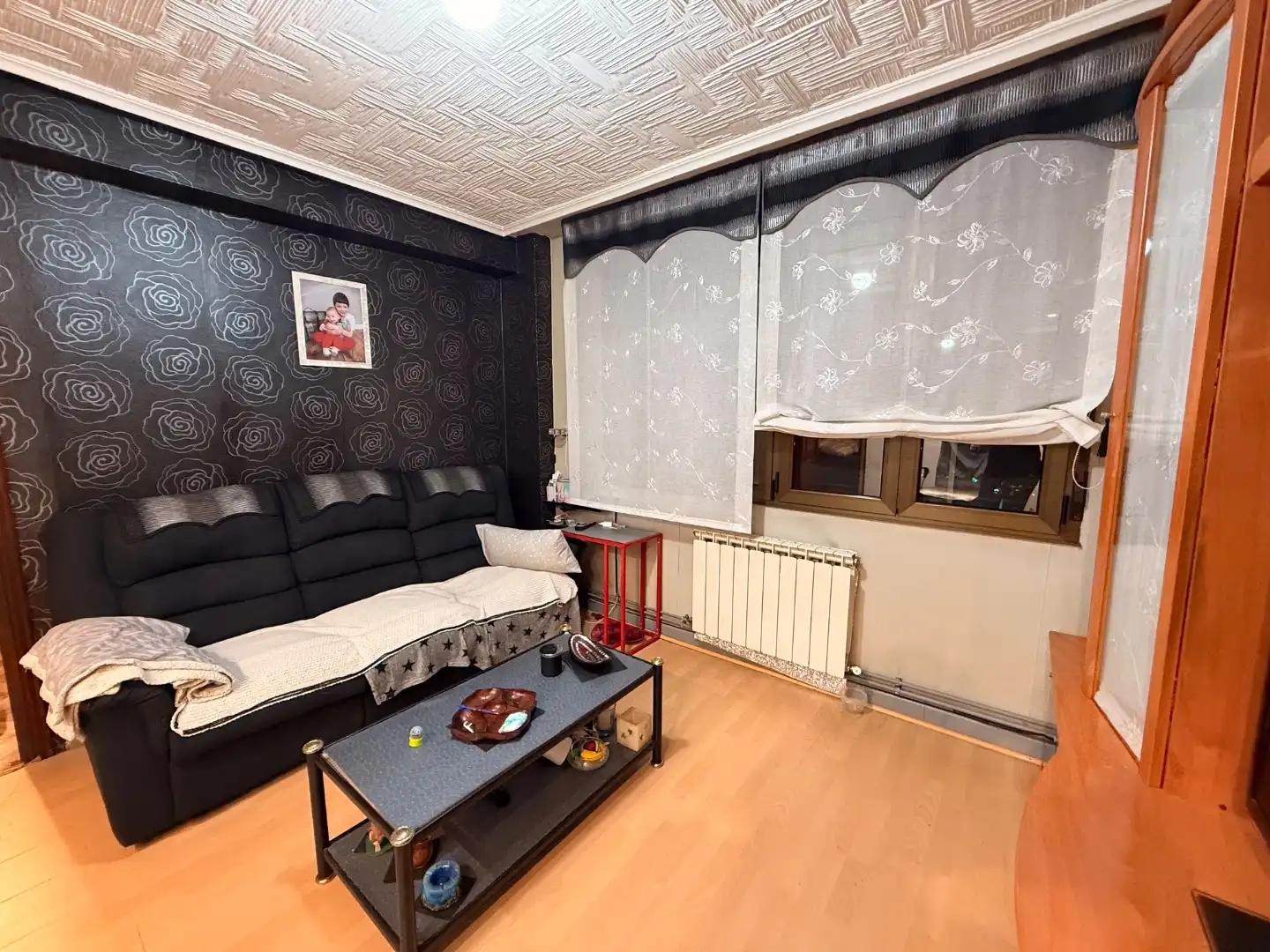 Sala de estar de Piso en venta en La Felguera