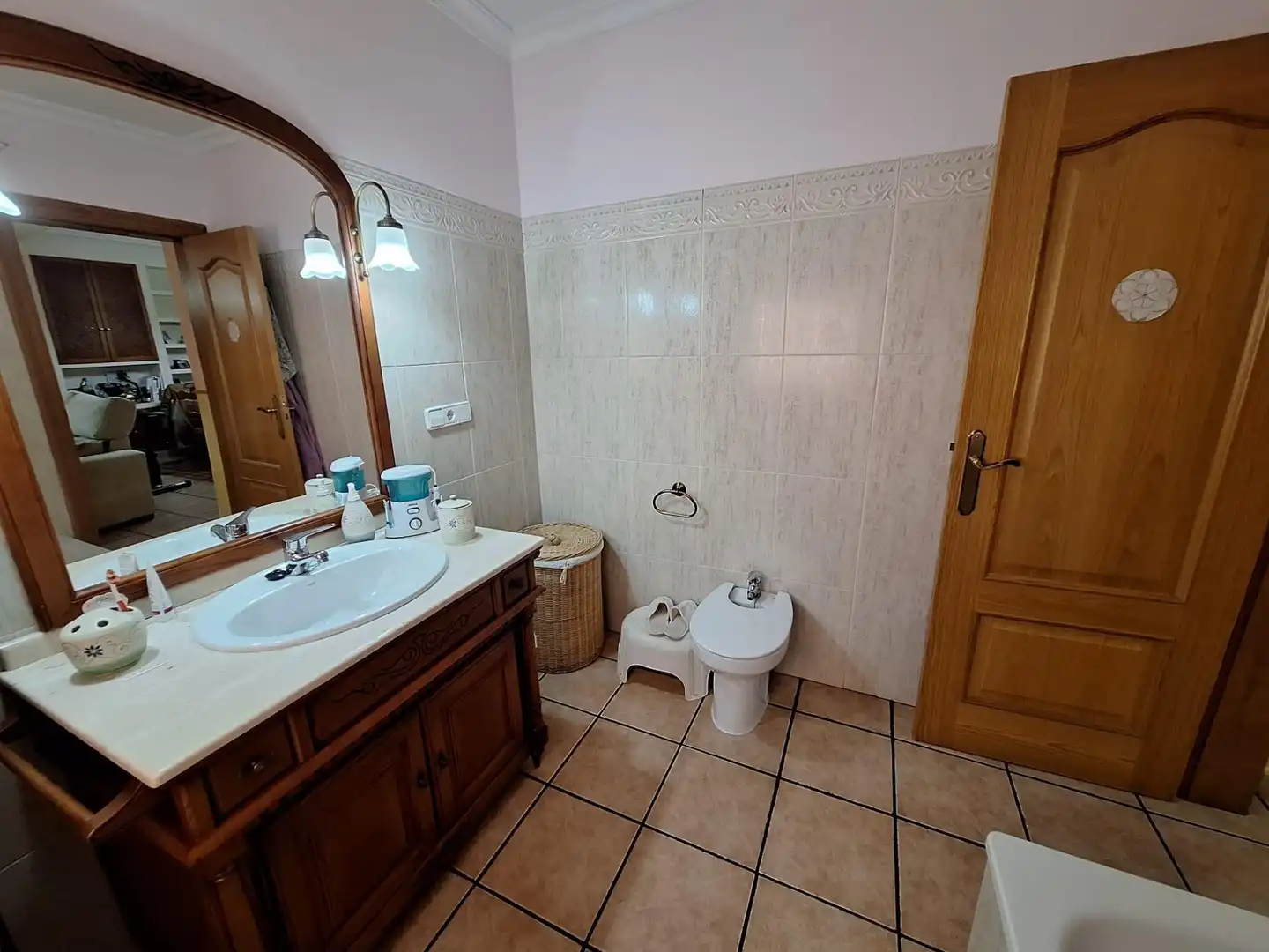 Baño de Casa o chalet en venta en Algueña con Aire acondicionado, Calefacción y Terraza