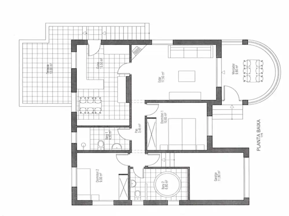 Villa con terrazza in vendita a Carrer Mare de Déu de Núria, imagen 20