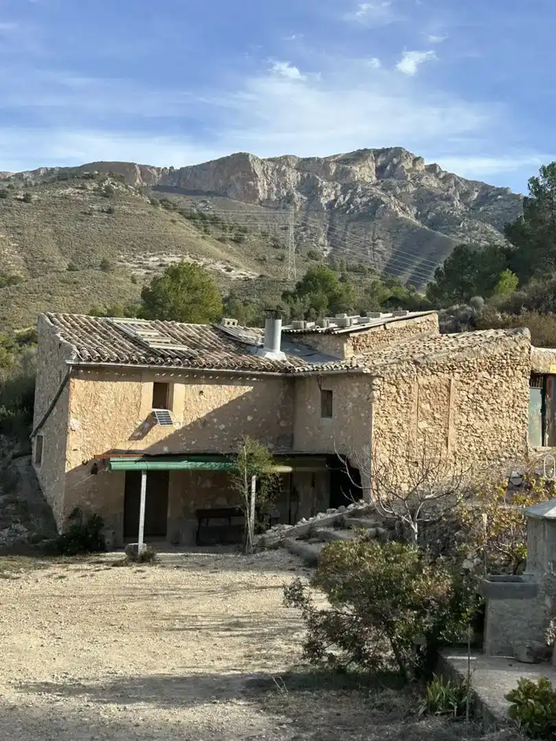 Vista exterior de Finca rústica en venda en Tibi